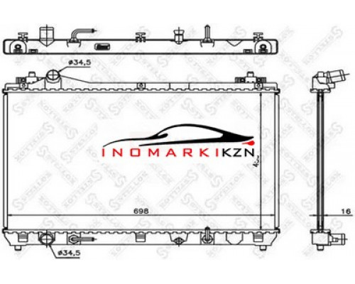Купить Радиатор охлаждение двигателя STELLOX 1025431SX на Suzuki Grand Vitara III (2005–2008) в Казани