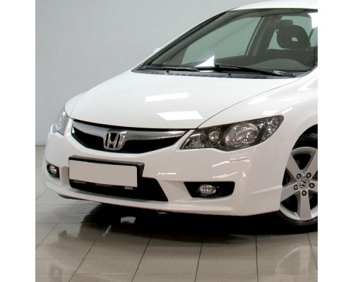 Заказать Бампер передний в цвет Honda Civic 8 (2008-2011) седан рестайлинг в Казани