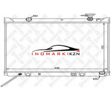 Радиатор охлаждение двигателя STELLOX 1026504SX на Kia Sorento I (2002–2006)